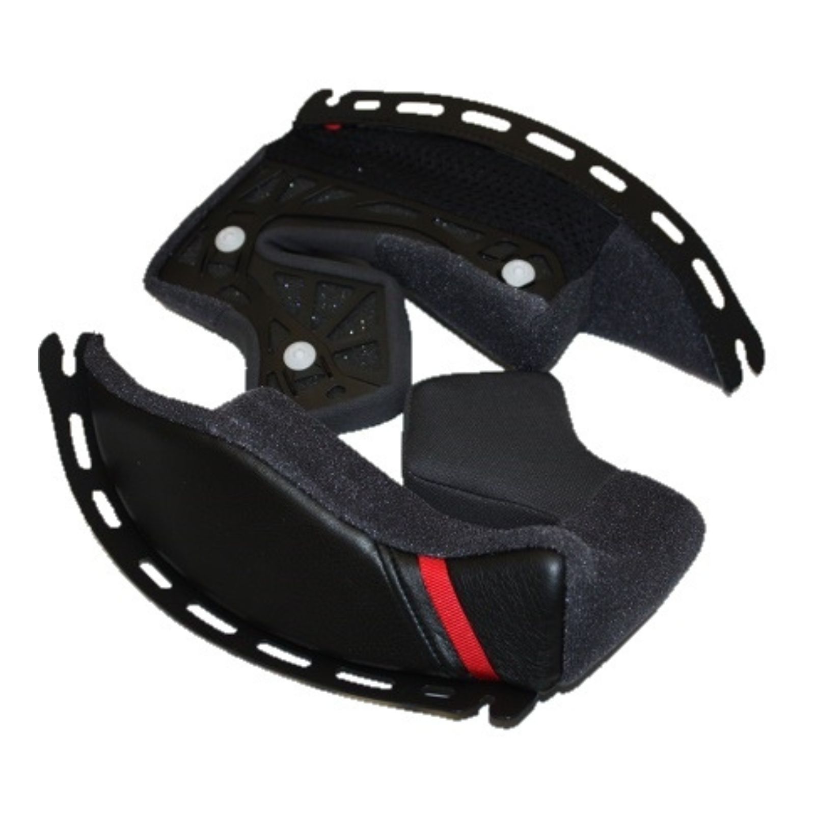GT-Air Cheek Pad Set Black/Red