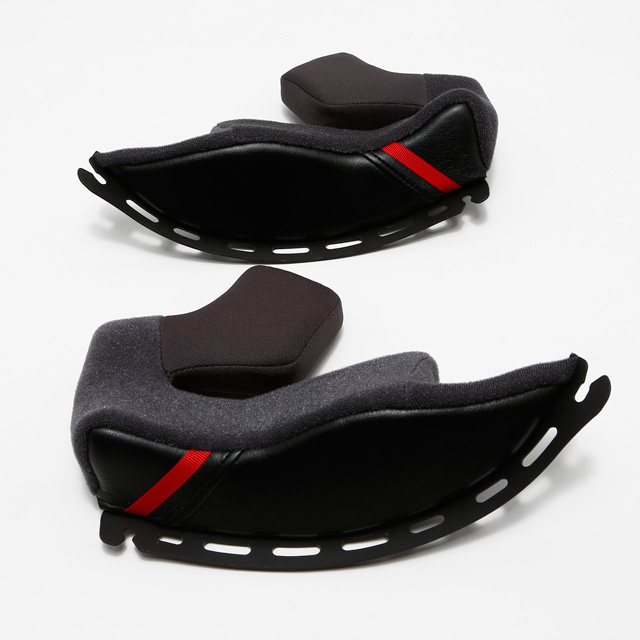 GT-Air Cheek Pad Set Black/Red
